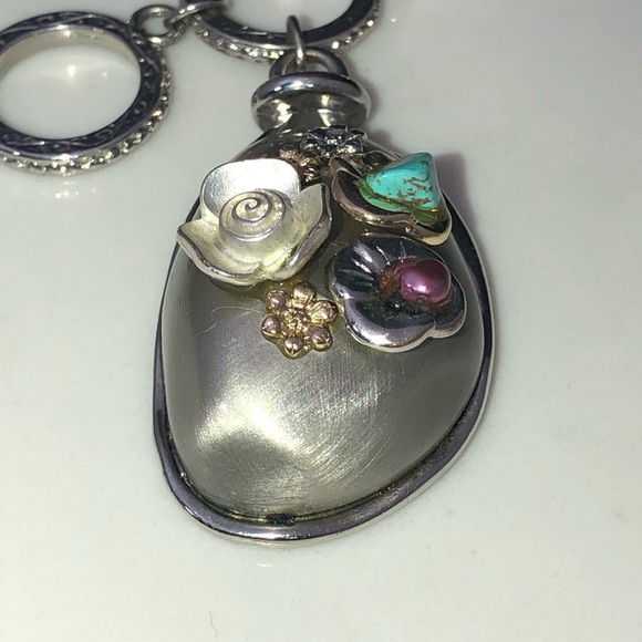 Vintage bracelet with natural stones - Picture 2 of 6